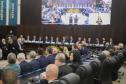 Governador participa da posse de Lidia Maejima, primeira mulher a presidir o TJPR