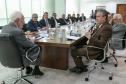 Governador em exercício recebe homenagem de representantes comerciais