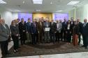 Governador em exercício recebe homenagem de representantes comerciais