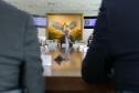 Governador em exercício recebe homenagem de representantes comerciais