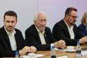 Darci Piana visita obras de nova fábrica bilionária da LG em Fazenda Rio Grande
