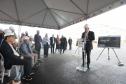 Darci Piana visita obras de nova fábrica bilionária da LG em Fazenda Rio Grande
