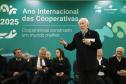 Modelo reconhecido pela ONU, cooperativismo do Paraná é celebrado no Palácio Iguaçu