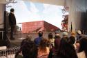 Solano Benítez aprofunda conceitos do Centre Pompidou Paraná em palestra no terreno do museu