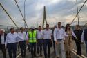 Ratinho Junior e presidente do Paraguai visitam obras dos acessos da Ponte da Integração