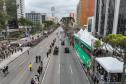 203 anos da Independência: 6,5 mil pessoas desfilam no 7 de Setembro em Curitiba