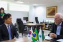 Piana recebe cônsul-geral da Coreia do Sul para tratar da instalação da LG no Paraná