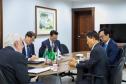 Piana recebe cônsul-geral da Coreia do Sul para tratar da instalação da LG no Paraná