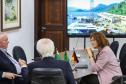 Em busca de parcerias, Paraná recebe visita da embaixadora da Alemanha no Brasil