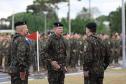 Darci Piana participa da troca de comando da 5ª Divisão de Exército, em Curitiba