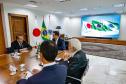 Ratinho Junior recebe embaixador do Japão em primeira visita ao Paraná