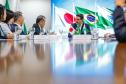 Ratinho Junior recebe embaixador do Japão em primeira visita ao Paraná