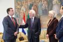 Darci Piana recebe embaixador do Paraguai e fortalece interação bilateral