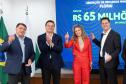 Ratinho Junior libera R$ 442 milhões para obras em 10 municípios do Paraná