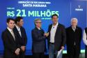 Ratinho Junior confirma R$ 741 milhões para infraestrutura urbana e rural de 12 municípios