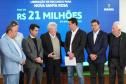 Ratinho Junior confirma mais de R$ 453 milhões para obras em 11 municípios