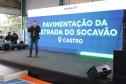 Governador autoriza início das obras de pavimentação da Estrada do Socavão, em Castro