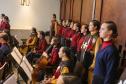 Darci Piana recebe imagem peregrina de Nossa Senhora do Rocio no Palácio Iguaçu