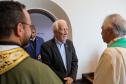 Darci Piana recebe imagem peregrina de Nossa Senhora do Rocio no Palácio Iguaçu