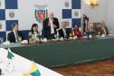 Governador em exercício recebe presidentes dos TJs de todo o Brasil no Palácio Iguaçu