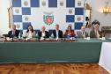 Governador em exercício recebe presidentes dos TJs de todo o Brasil no Palácio Iguaçu