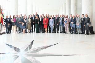 Governador em exercício recebe presidentes dos TJs de todo o Brasil no Palácio Iguaçu