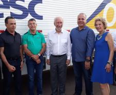 Piana cumpre agenda em Goioerê e recebe comenda da Associação Comercial do município