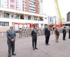 Corpo de Bombeiros condecora Piana