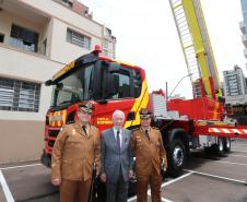 Corpo de Bombeiros condecora Piana