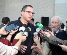 Entrega de viaturas para a PRF