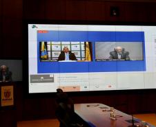 Piana participa de live com o vice presidente da República, Hamilton Mourão