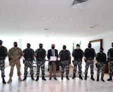 Bope entrega medalha a  vice-governador