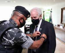 Bope entrega medalha a  vice-governador