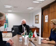 Cônsul da Polônia faz visita oficial ao  Governo do Paraná