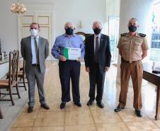 Zonta recebe medalha do Mérito da Casa Militar do Paraná