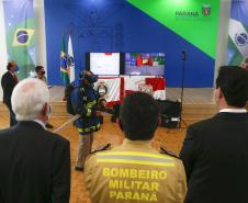 ​Corpo de Bombeiros do Paraná recebe simulador para treinamentos virtuais