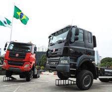 TatraBras apresenta modelos de caminhões que serão fabricados no Paraná