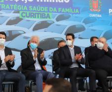 Governador entrega 40 carros para reforçar atendimento da Saúde em Curitiba