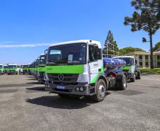 Com a entrega de mais 41 veículos, 47% dos municípios já receberam caminhões-pipa