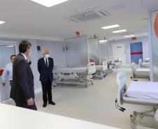 Na inauguração de unidade de queimados, Piana reforça parceria do Estado com Hospital Evangélico Mackenzie