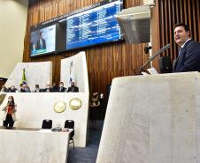 Na Assembleia, governador destaca projetos de infraestrutura que vão transformar o Paraná