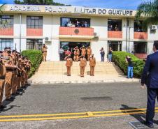 No aniversário da Academia do Guatupê, governador destaca evolução diária da PMPR