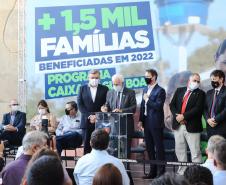 Programa Caixa d’Água Boa vai beneficiar mais 1,5 mil famílias de 51 municípios em 2022