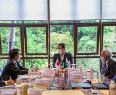 Em encontro com embaixador, governador manifesta intenção de exportar carne suína para o Japão