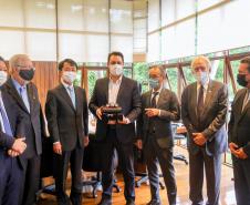 Em encontro com embaixador, governador manifesta intenção de exportar carne suína para o Japão
