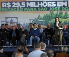 São José dos Pinhais recebe maior investimento da história em pavimentação
