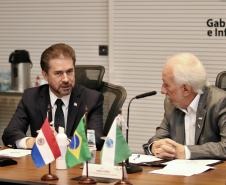 Vice-governador e ministro do Paraguai discutem formas de potencializar elos de logística