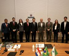 Vice-governador e ministro do Paraguai discutem formas de potencializar elos de logística