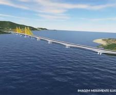 Governador lança edital de construção da Ponte de Guaratuba, que resolve gargalo histórico do Litoral