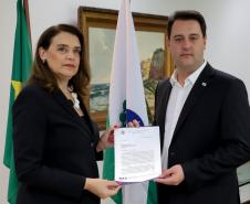 Governador destaca protagonismo feminino em reunião com OAB-PR e nova desembargadora do TJPR